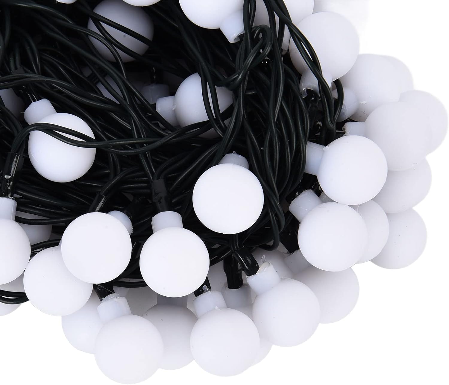 5m Αδιάβροχα Χριστουγεννιάτικα Στρογγυλά Φωτάκια Bubble RGB - 50 LED Λαμπάκια Μπαλίτσες Εσωτερικού & Εξωτερικού Χώρου - AIGOSTAR 5m Αδιάβροχα Χριστουγεννιάτικα Στρογγυλά Φωτάκια Bubble RGB - 50 LED Λαμπάκια Μπαλίτσες Εσωτερικού & Εξωτερικού Χώρου - AIGOSTAR