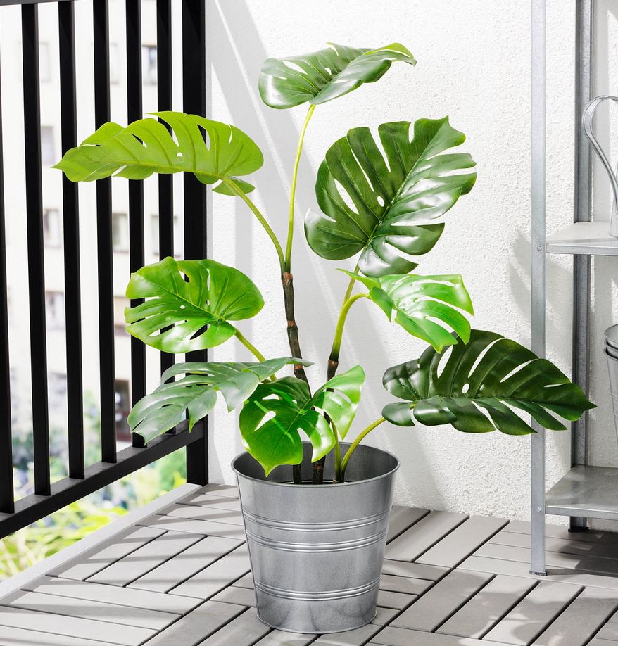 Τεχνητό Διακοσμητικό Φυτό Μονστέρα σε Γλάστρα 20 x 120cm Τεχνητό Διακοσμητικό Φυτό Μονστέρα σε Γλάστρα 20 x 120cm