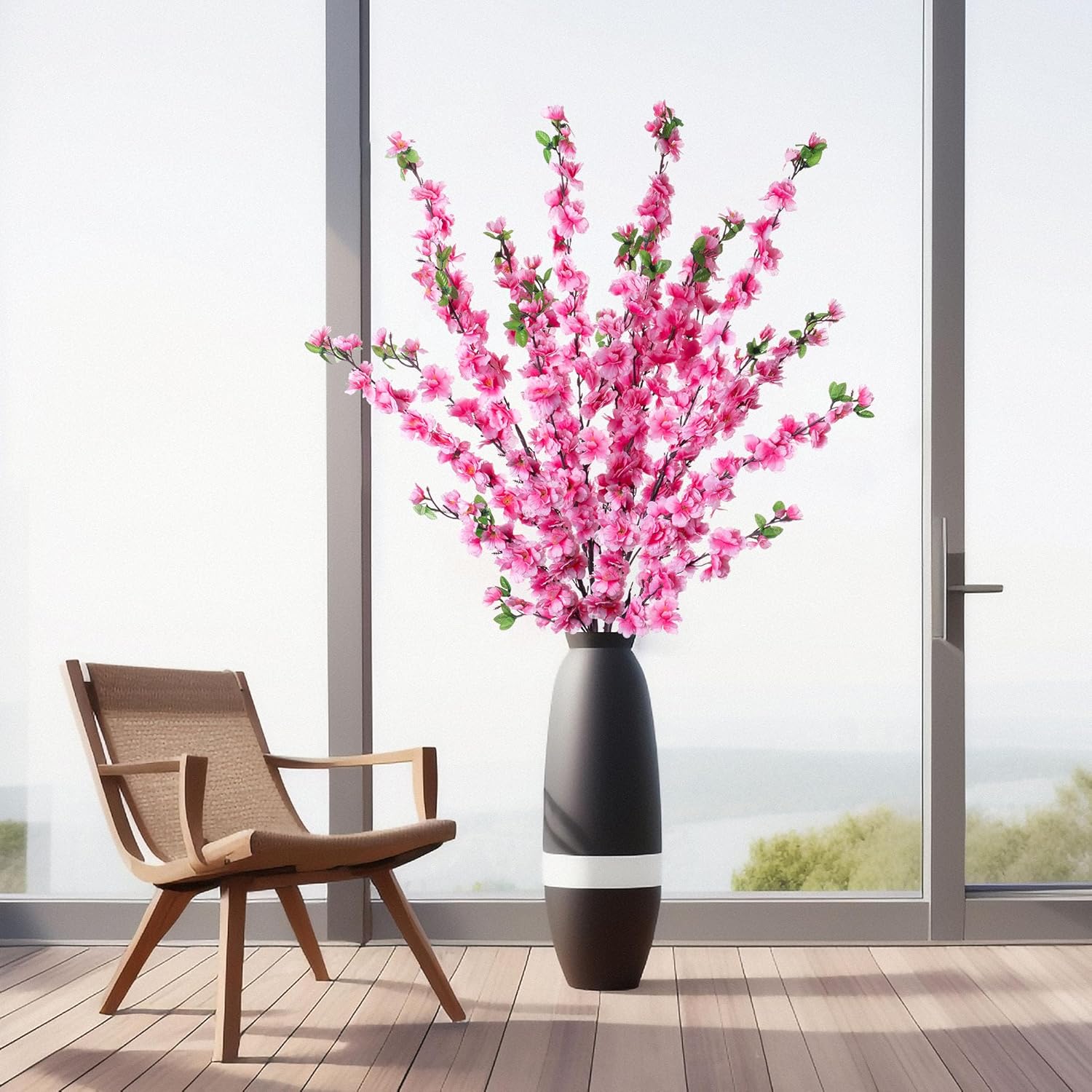 120cm Τεχνητό Διακοσμητικό Φυτό Ροδακινιά 120cm Τεχνητό Διακοσμητικό Φυτό Ροδακινιά