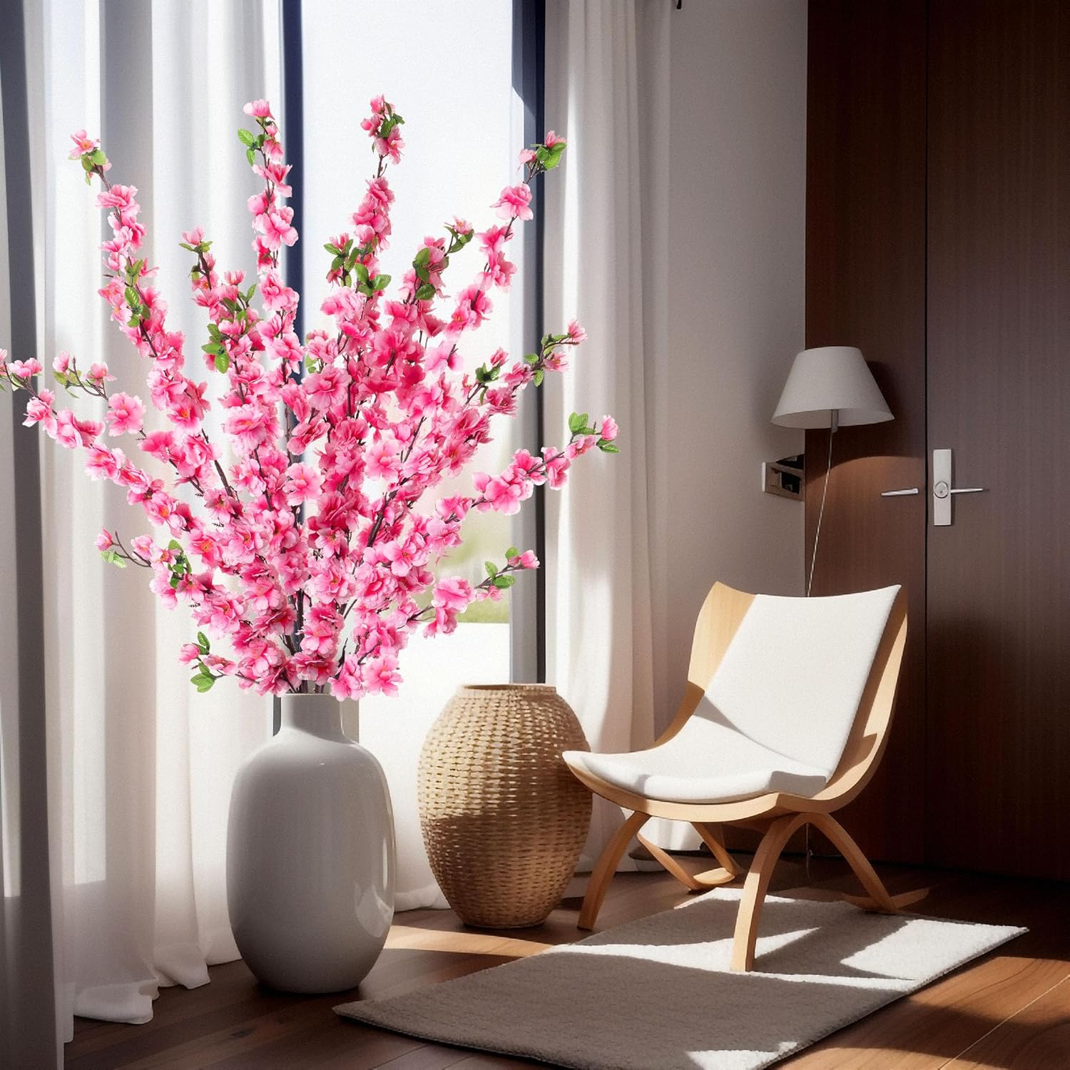 120cm Τεχνητό Διακοσμητικό Φυτό Ροδακινιά 120cm Τεχνητό Διακοσμητικό Φυτό Ροδακινιά