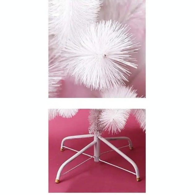 120cm Χριστουγεννιάτικο Δέντρο Λευκό με Μεταλλικό Σκελετό και Βάση 120cm Χριστουγεννιάτικο Δέντρο Λευκό με Μεταλλικό Σκελετό και Βάση