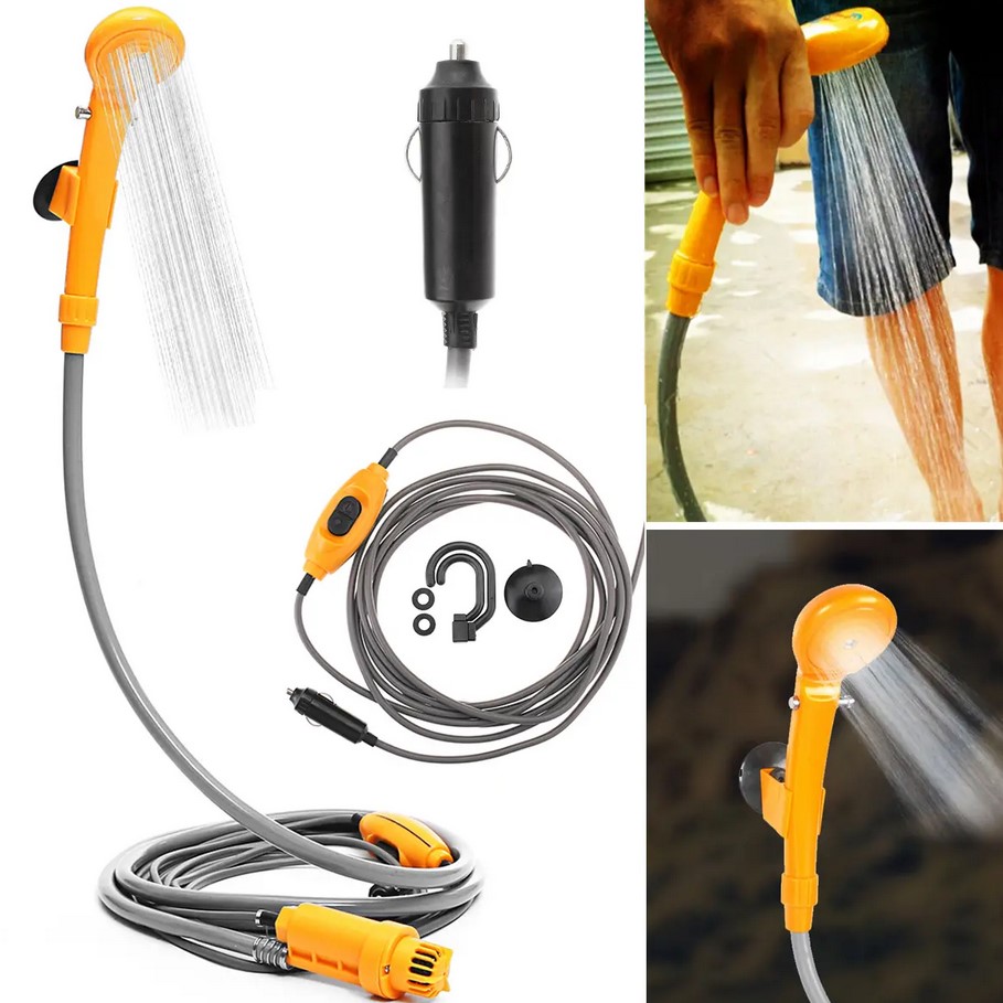 Ηλεκτρική Φορητή Ντουζιέρα Αυτοκινήτου για Κάμπινγκ - 12V Ηλεκτρική Φορητή Ντουζιέρα Αυτοκινήτου για Κάμπινγκ - 12V