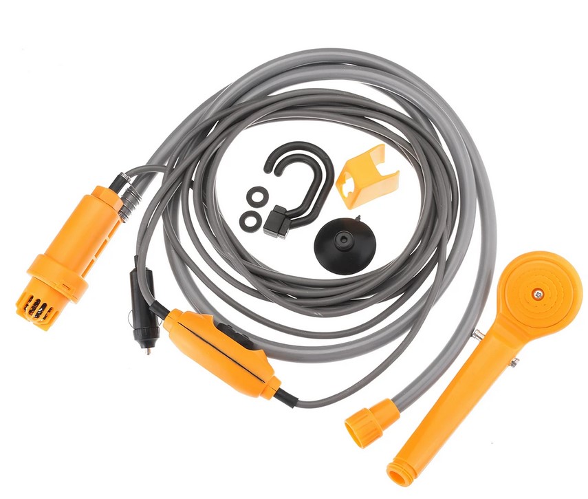 Ηλεκτρική Φορητή Ντουζιέρα Αυτοκινήτου για Κάμπινγκ - 12V Ηλεκτρική Φορητή Ντουζιέρα Αυτοκινήτου για Κάμπινγκ - 12V