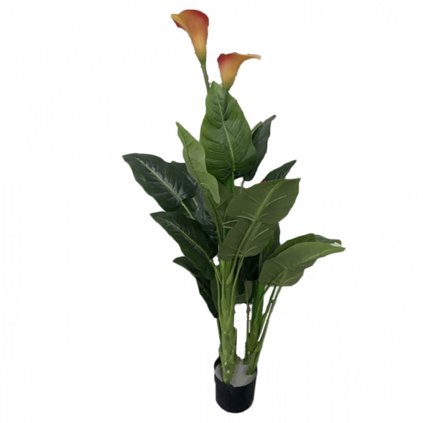 140cm Τεχνητό Διακοσμητικό Φυτό Calla Lily σε Γλάστρα 140cm Τεχνητό Διακοσμητικό Φυτό Calla Lily σε Γλάστρα