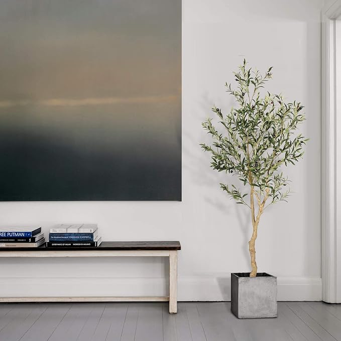 140cm Τεχνητό Διακοσμητικό Φυτό Ελιά σε Γλάστρα 140cm Τεχνητό Διακοσμητικό Φυτό Ελιά σε Γλάστρα