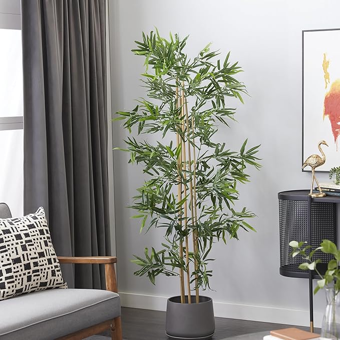120cm Τεχνητό Διακοσμητικό Φυτό Μπαμπού σε Γλάστρα 120cm Τεχνητό Διακοσμητικό Φυτό Μπαμπού σε Γλάστρα