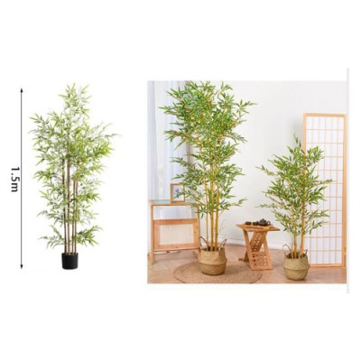 150cm Τεχνητό Διακοσμητικό Φυτό Μπαμπού σε Γλάστρα 150cm Τεχνητό Διακοσμητικό Φυτό Μπαμπού σε Γλάστρα