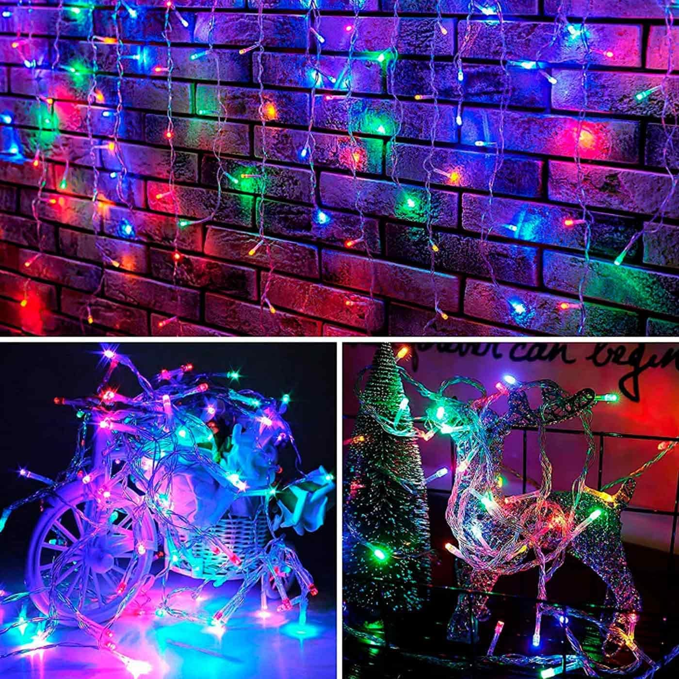 15m Αδιάβροχα IP44 Χριστουγεννιάτικα Λαμπάκια Μπαταρίας με Πολύχρωμο RGBY Φωτισμό και 8 Προγράμματα Λειτουργίας - AIGOSTAR 15m Αδιάβροχα IP44 Χριστουγεννιάτικα Λαμπάκια Μπαταρίας με Πολύχρωμο RGBY Φωτισμό και 8 Προγράμματα Λειτουργίας - AIGOSTAR