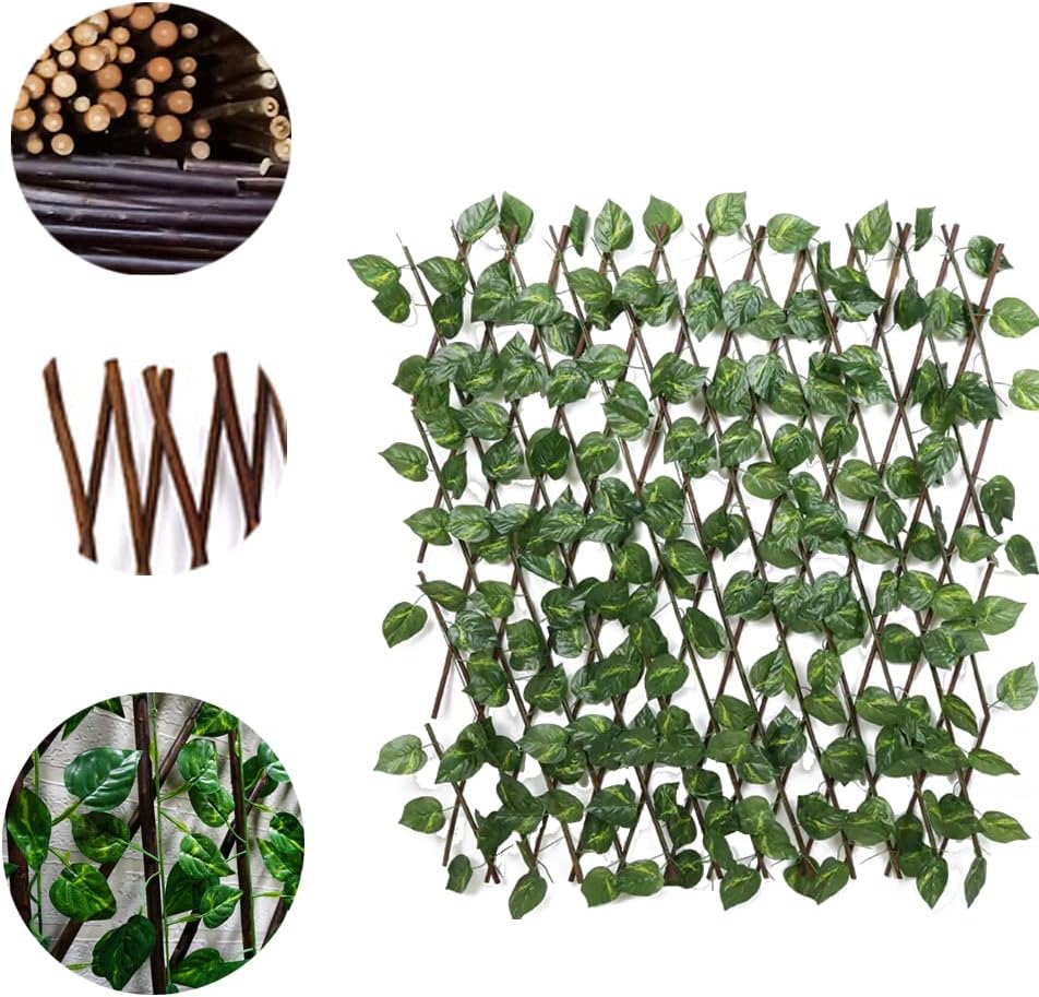 160 x 70cm Τεχνητός Φράχτης με Σκούρο Πράσινο Φύλλωμα 160 x 70cm Τεχνητός Φράχτης με Σκούρο Πράσινο Φύλλωμα