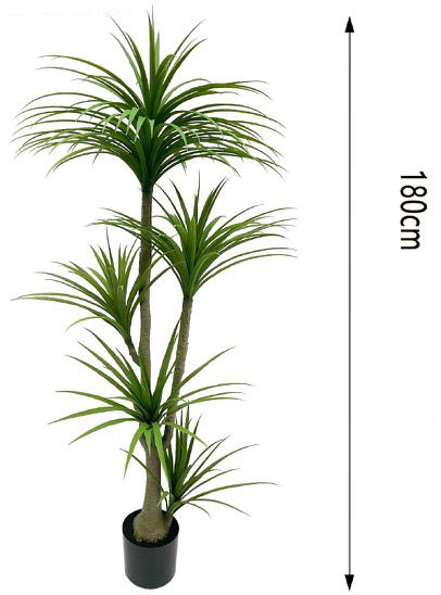 180cm Τεχνητό Διακοσμητικό Φυτό Δράκαινα σε Γλάστρα 180cm Τεχνητό Διακοσμητικό Φυτό Δράκαινα σε Γλάστρα