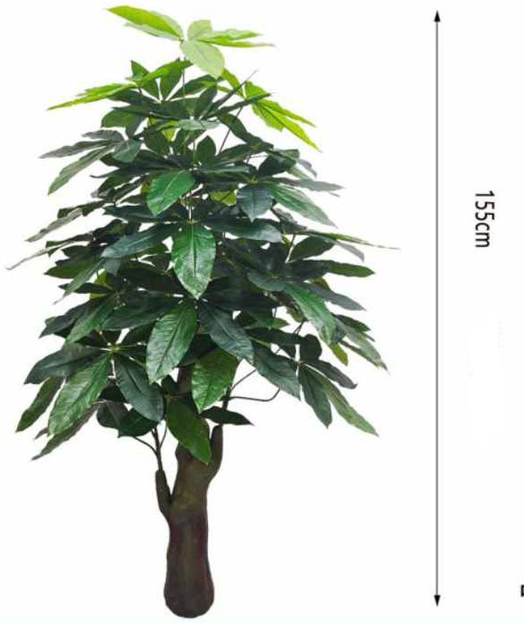 155cm Τεχνητό Διακοσμητικό Φυτό Μάλαμπαρ σε Γλάστρα 155cm Τεχνητό Διακοσμητικό Φυτό Μάλαμπαρ σε Γλάστρα