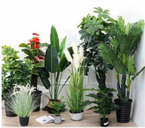 155cm Τεχνητό Διακοσμητικό Φυτό Μάλαμπαρ σε Γλάστρα 155cm Τεχνητό Διακοσμητικό Φυτό Μάλαμπαρ σε Γλάστρα