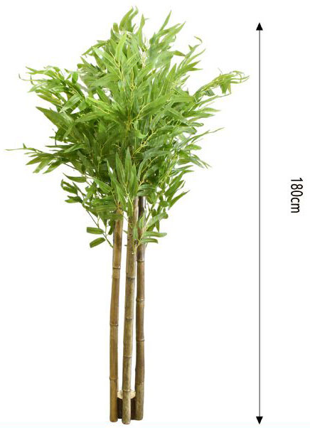 180cm Τεχνητό Διακοσμητικό Φυτό Μπαμπού σε Γλάστρα 180cm Τεχνητό Διακοσμητικό Φυτό Μπαμπού σε Γλάστρα