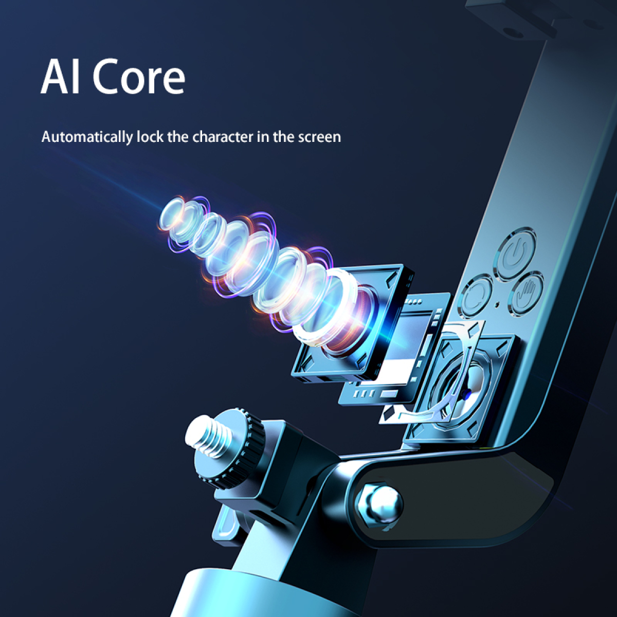 2 in 1 AI Selfie Stick & Gimbal Q185 με Αυτόματη Παρακολούθηση Προσώπου, Περιστροφή 360°, Τρίποδο & Ασύρματο Τηλεχειριστήριο 2 in 1 AI Selfie Stick & Gimbal Q185 με Αυτόματη Παρακολούθηση Προσώπου, Περιστροφή 360°, Τρίποδο & Ασύρματο Τηλεχειριστήριο