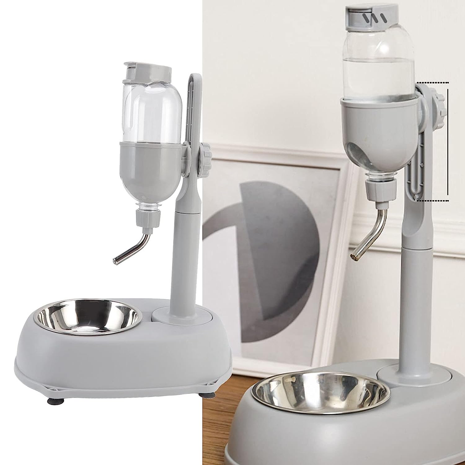 2 σε 1 Ανοξείδωτη Ταΐστρα - Ποτίστρα για Κατοικίδια με Αντιολισθητική Βάση 2 σε 1 Ανοξείδωτη Ταΐστρα - Ποτίστρα για Κατοικίδια με Αντιολισθητική Βάση