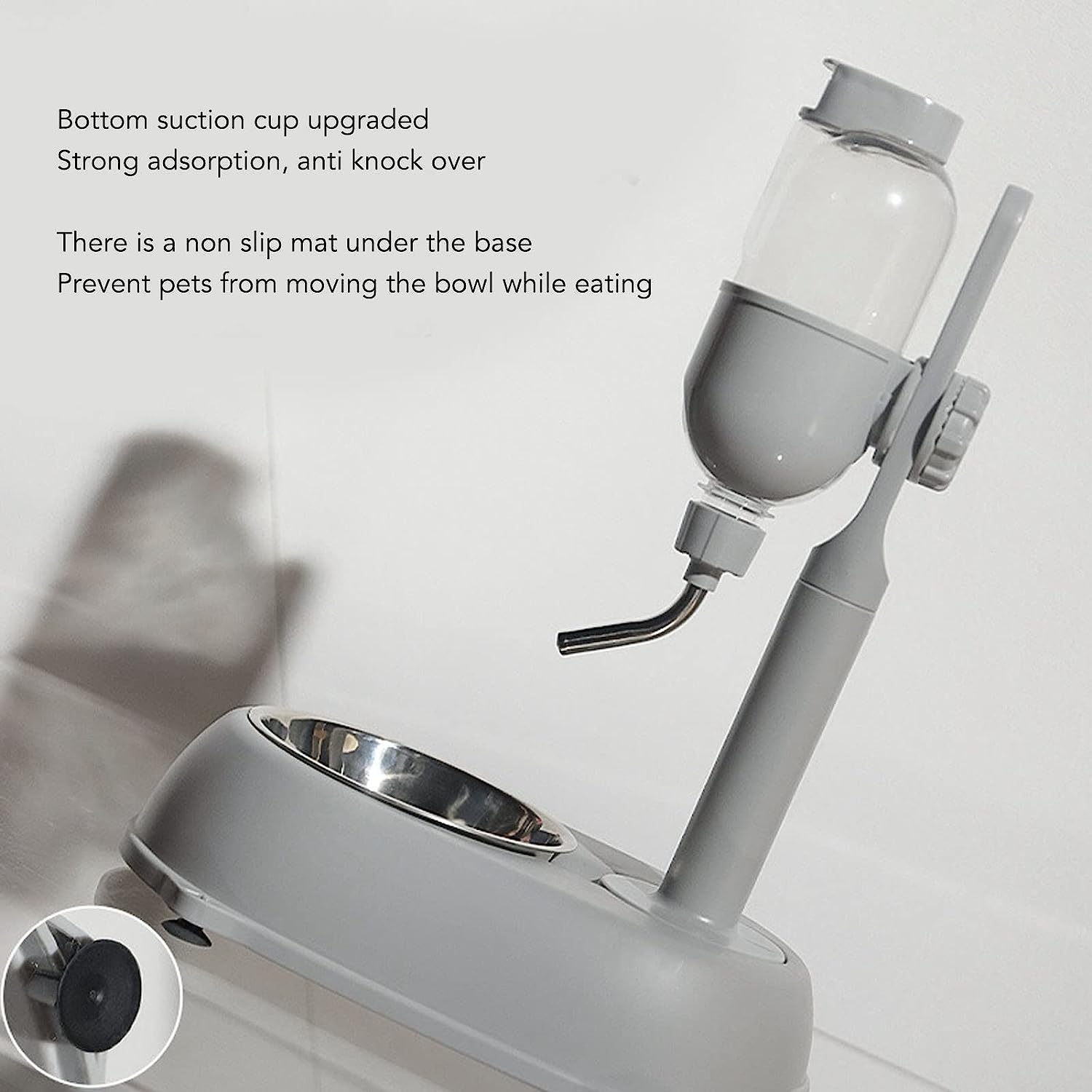 2 σε 1 Ανοξείδωτη Ταΐστρα - Ποτίστρα για Κατοικίδια με Αντιολισθητική Βάση 2 σε 1 Ανοξείδωτη Ταΐστρα - Ποτίστρα για Κατοικίδια με Αντιολισθητική Βάση