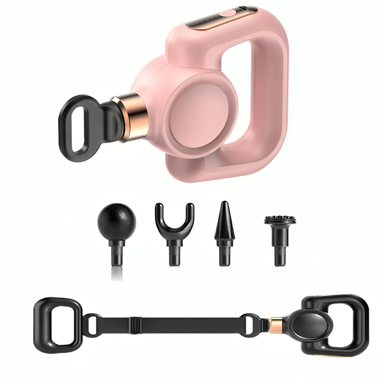 2 σε 1 Ελαστική Ζώνη και Πιστόλι Μασάζ με 4 Κεφαλές και 5 Επίπεδα Έντασης - Για Ανακούφιση Μυών & Απώλεια Βάρους 2 σε 1 Ελαστική Ζώνη και Πιστόλι Μασάζ με 4 Κεφαλές και 5 Επίπεδα Έντασης - Για Ανακούφιση Μυών & Απώλεια Βάρους