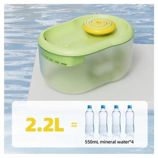 2 σε 1 Ηλεκτρική Ποτίστρα Κατοικιδίων με Φίλτρο Καθαρισμού του Νερού 2.2lt 2 σε 1 Ηλεκτρική Ποτίστρα Κατοικιδίων με Φίλτρο Καθαρισμού του Νερού 2.2lt