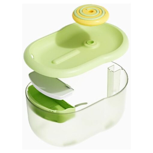 2 σε 1 Ηλεκτρική Ποτίστρα Κατοικιδίων με Φίλτρο Καθαρισμού του Νερού 2.2lt 2 σε 1 Ηλεκτρική Ποτίστρα Κατοικιδίων με Φίλτρο Καθαρισμού του Νερού 2.2lt