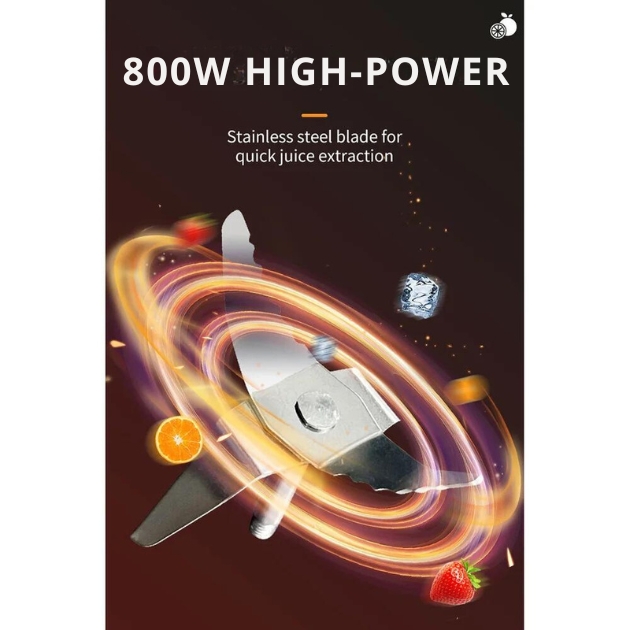 2 σε 1 Ηλεκτρικός Αποχυμωτής & Μπλέντερ 800W - 2 Ταχυτήτων με Δοχείο 1,5 L - Sokany 2 σε 1 Ηλεκτρικός Αποχυμωτής & Μπλέντερ 800W - 2 Ταχυτήτων με Δοχείο 1,5 L - Sokany