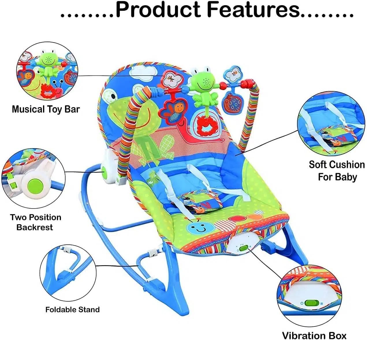 2 σε 1 Relax Μωρού και Βρεφικό Καθισματάκι Δραστηριοτήτων με Παιχνιδάκια, Μουσική και Δόνηση 2 σε 1 Relax Μωρού και Βρεφικό Καθισματάκι Δραστηριοτήτων με Παιχνιδάκια, Μουσική και Δόνηση