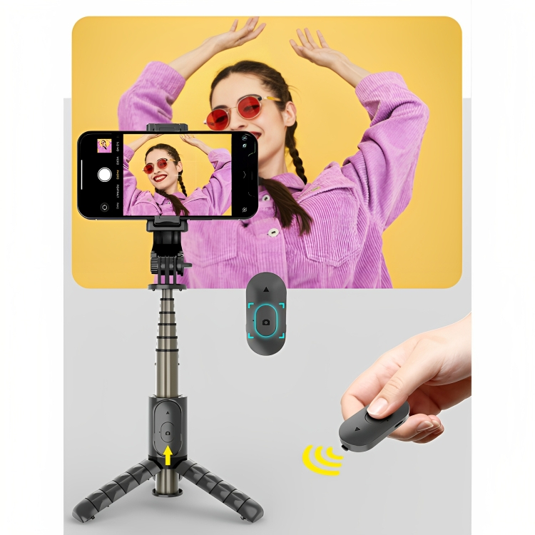 2 σε 1 Selfie-Stick και Τρίποδη Βάση Κινητού με Τηλεχειριστήριο - Andowl 2 σε 1 Selfie-Stick και Τρίποδη Βάση Κινητού με Τηλεχειριστήριο - Andowl