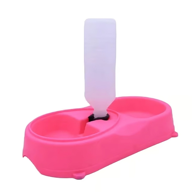 2 σε 1 Ταΐστρα & Ποτίστρα για Κατοικίδια με Μπουκάλι 350 mL - Pet Feeder 2 σε 1 Ταΐστρα & Ποτίστρα για Κατοικίδια με Μπουκάλι 350 mL - Pet Feeder