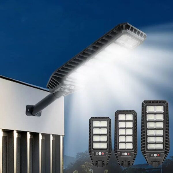 200W Αδιάβροχος Ηλιακός Προβολέας Δρόμου με 8 COB & 144 LED - Τηλεχειριστήριο, Ανιχνευτής Κίνησης & Πάνελ - Aerbes 200W Αδιάβροχος Ηλιακός Προβολέας Δρόμου με 8 COB & 144 LED - Τηλεχειριστήριο, Ανιχνευτής Κίνησης & Πάνελ - Aerbes