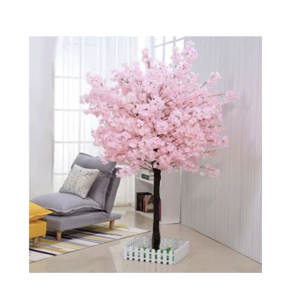 240cm Γίγας Τεχνητό Διακοσμητικό Δέντρο Αμυγδαλιά με Ροζ Άνθη 240cm Γίγας Τεχνητό Διακοσμητικό Δέντρο Αμυγδαλιά με Ροζ Άνθη