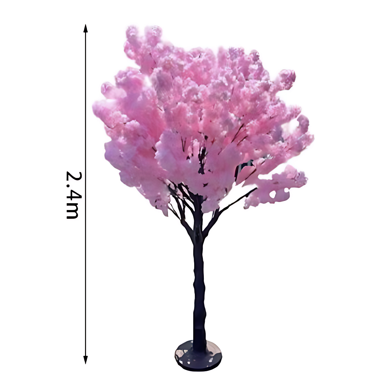 240cm Γίγας Τεχνητό Διακοσμητικό Δέντρο Αμυγδαλιά με Ροζ Άνθη 240cm Γίγας Τεχνητό Διακοσμητικό Δέντρο Αμυγδαλιά με Ροζ Άνθη