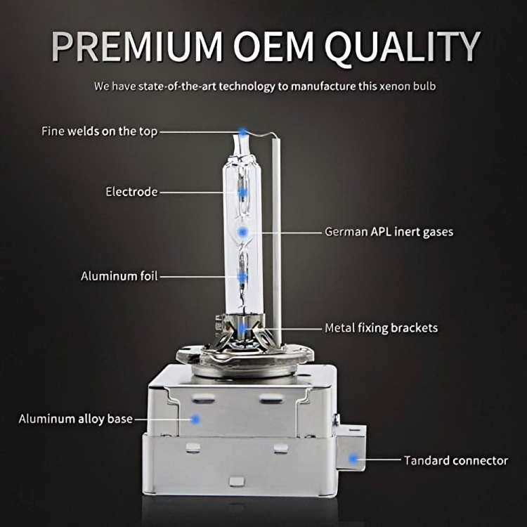 2x Λάμπες XENON D1S 12V 35W με Ψυχρό Λευκό Φως 2x Λάμπες XENON D1S 12V 35W με Ψυχρό Λευκό Φως