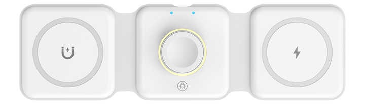 3 σε 1 Αναδιπλούμενος Ασύρματος Φορτιστής Qi Pad 18W - Για iPhone, AppleWatch και AirPods 3 σε 1 Αναδιπλούμενος Ασύρματος Φορτιστής Qi Pad 18W - Για iPhone, AppleWatch και AirPods