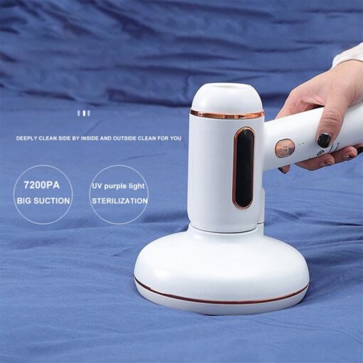 3 σε 1 Ασύρματη Συσκευή Αφαίρεσης Ακάρεων, Αποστείρωσης UV και Ηλεκτρικό Σκουπάκι 120W Λευκό 3 σε 1 Ασύρματη Συσκευή Αφαίρεσης Ακάρεων, Αποστείρωσης UV και Ηλεκτρικό Σκουπάκι 120W Λευκό