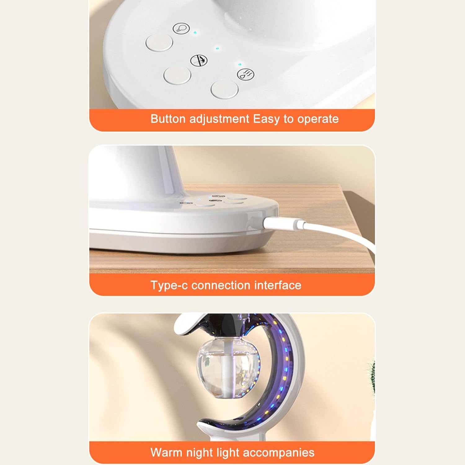 3 σε 1 Οικιακό Αντικουνουπικό & Υγραντήρας Αέρα με LED Φως Νύχτας 3 σε 1 Οικιακό Αντικουνουπικό & Υγραντήρας Αέρα με LED Φως Νύχτας