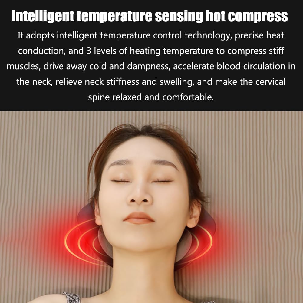 3 σε 1 Πολυλειτουργικό Όργανο για τον Αυχένα με Μασάζ, Ηλεκτροδιέργεση και Θερμοθεραπεία - Με Τηλεχειριστήριο 3 σε 1 Πολυλειτουργικό Όργανο για τον Αυχένα με Μασάζ, Ηλεκτροδιέργεση και Θερμοθεραπεία - Με Τηλεχειριστήριο