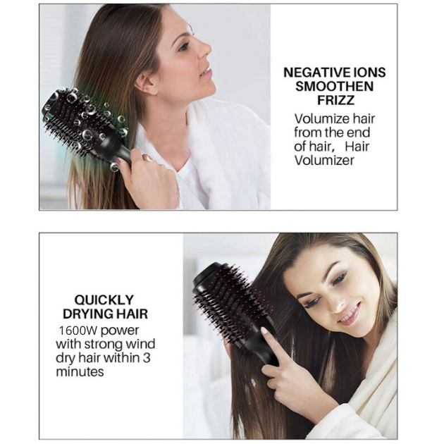 3 σε 1 Συσκευή Περιποίησης Μαλλιών - Θερμαινόμενη Βούρτσα, Πιστολάκι & Ίσιωμα 1600W - SOKANY 3 σε 1 Συσκευή Περιποίησης Μαλλιών - Θερμαινόμενη Βούρτσα, Πιστολάκι & Ίσιωμα 1600W - SOKANY