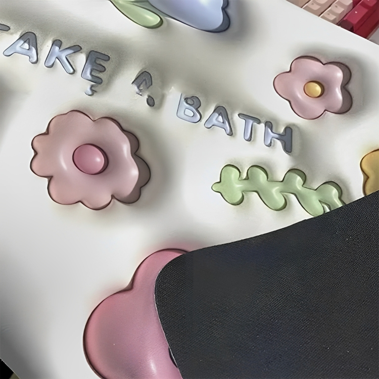 3D Ανάγλυφο Μαλακό Πατάκι Μπάνιου - Αντιολισθητικό & Αδιάβροχο - 38 x 58 cm 3D Ανάγλυφο Μαλακό Πατάκι Μπάνιου - Αντιολισθητικό & Αδιάβροχο - 38 x 58 cm