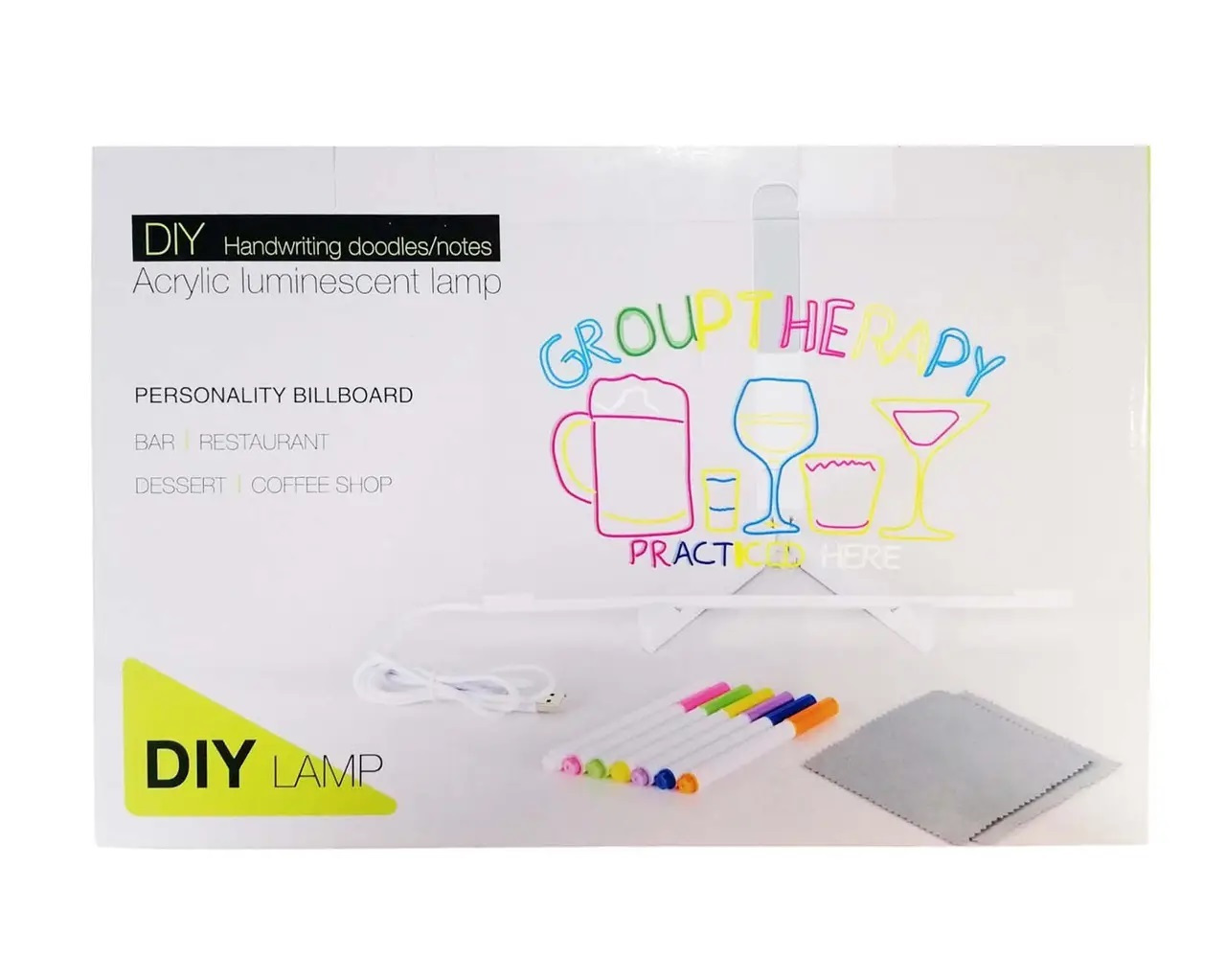 3D Διακοσμητικό Φωτιστικό - Ακρυλικός Πίνακας LED με Στυλό και Φως 3D Διακοσμητικό Φωτιστικό - Ακρυλικός Πίνακας LED με Στυλό και Φως