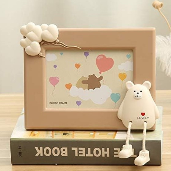 3D Παιδική Αναμνηστική Κορνίζα Αρκουδάκι με Μπαλόνια σε Γήινες Αποχρώσεις 3D Παιδική Αναμνηστική Κορνίζα Αρκουδάκι με Μπαλόνια σε Γήινες Αποχρώσεις