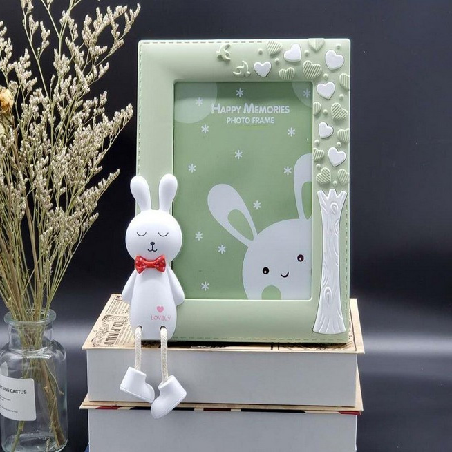 3D Παιδική Αναμνηστική Κορνίζα Λαγουδάκι 3D Παιδική Αναμνηστική Κορνίζα Λαγουδάκι