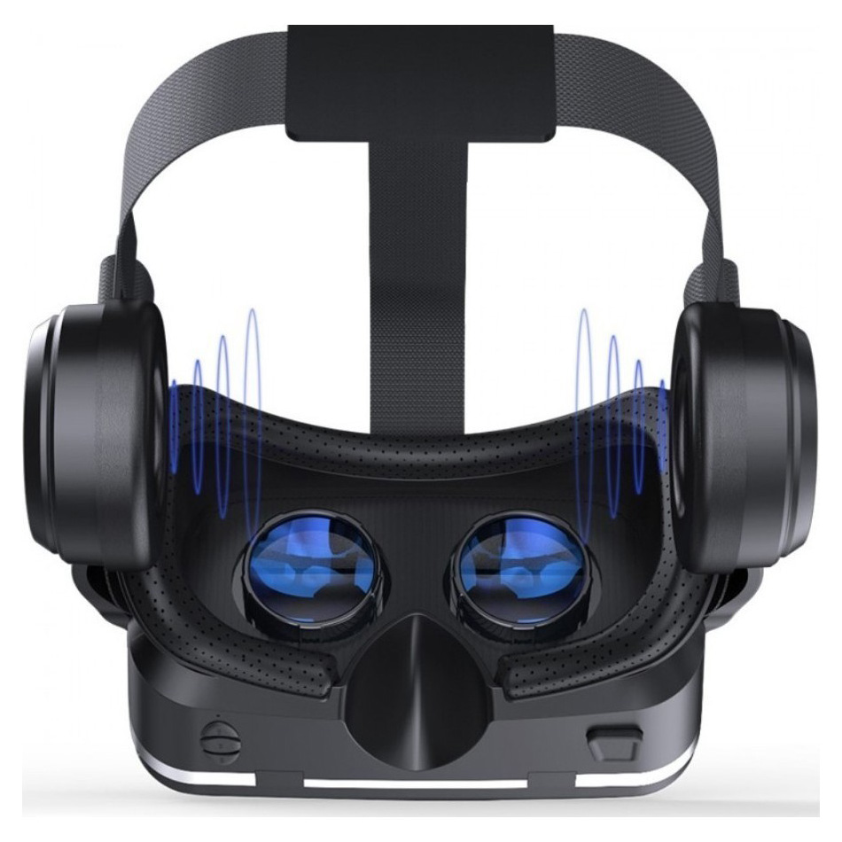 3D VR Headset Ρυθμιζόμενα Γυαλιά Εικονικής Πραγματικότητας με Ενσωματωμένα Ακουστικά Shinecon για Smartphone Κινητά 4.7 έως 6 Ίντσες 3D VR Headset Ρυθμιζόμενα Γυαλιά Εικονικής Πραγματικότητας με Ενσωματωμένα Ακουστικά Shinecon για Smartphone Κινητά 4.7 έως 6 Ίντσες