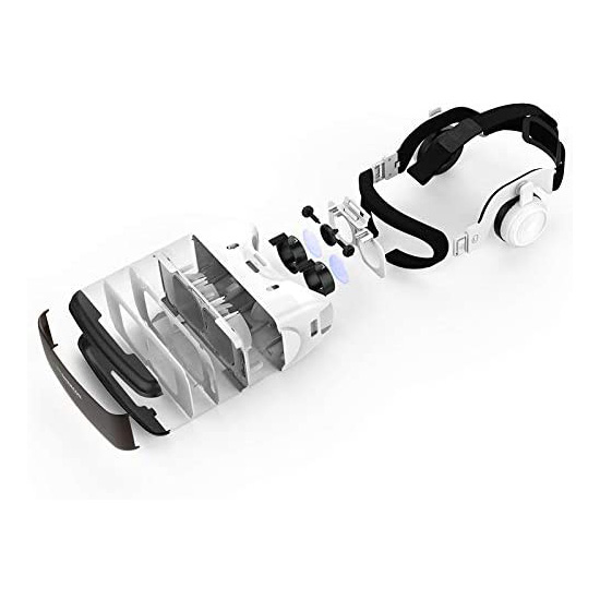 3D VR Headset Ρυθμιζόμενα Γυαλιά Εικονικής Πραγματικότητας με Ακουστικά Shinecon για Smartphone Κινητά 4.7 έως 6 Ίντσες 3D VR Headset Ρυθμιζόμενα Γυαλιά Εικονικής Πραγματικότητας με Ακουστικά Shinecon για Smartphone Κινητά 4.7 έως 6 Ίντσες