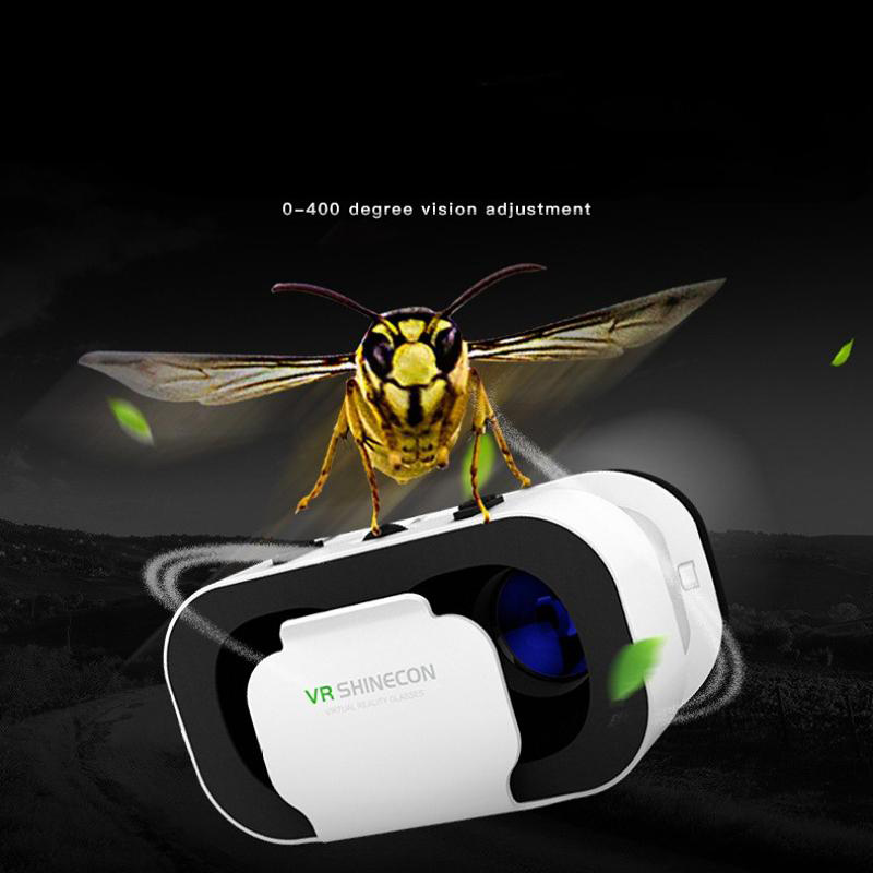 3D VR Headset Ρυθμιζόμενα Γυαλιά Εικονικής Πραγματικότητας Shinecon για Smartphone Κινητά 4.7 έως 6 Ίντσες 3D VR Headset Ρυθμιζόμενα Γυαλιά Εικονικής Πραγματικότητας Shinecon για Smartphone Κινητά 4.7 έως 6 Ίντσες