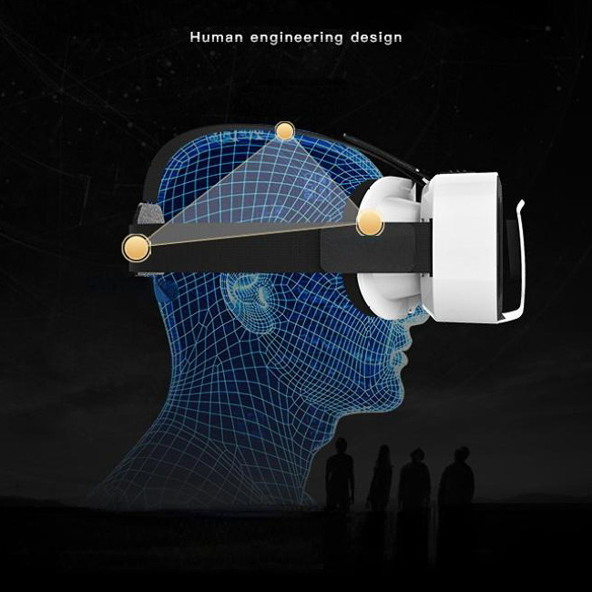 3D VR Headset Ρυθμιζόμενα Γυαλιά Εικονικής Πραγματικότητας Shinecon για Smartphone Κινητά 4.7 έως 6 Ίντσες 3D VR Headset Ρυθμιζόμενα Γυαλιά Εικονικής Πραγματικότητας Shinecon για Smartphone Κινητά 4.7 έως 6 Ίντσες
