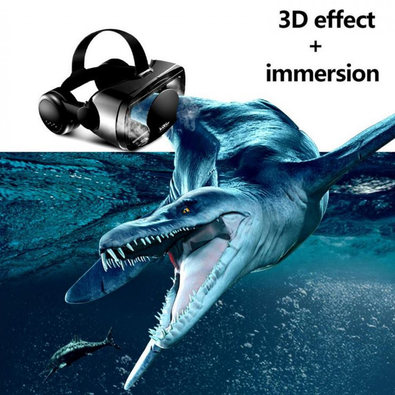 3D VRG Pro Headset Ρυθμιζόμενα Γυαλιά Εικονικής Πραγματικότητας με Ενσωματωμένα Ανασυρόμενα Ακουστικά για Smartphone Κινητά 5 έως 7 Ιντσών 3D VRG Pro Headset Ρυθμιζόμενα Γυαλιά Εικονικής Πραγματικότητας με Ενσωματωμένα Ανασυρόμενα Ακουστικά για Smartphone Κινητά 5 έως 7 Ιντσών