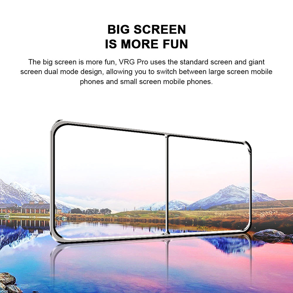 3D VRG Pro Headset Ρυθμιζόμενα Γυαλιά Εικονικής Πραγματικότητας με Ενσωματωμένα Ανασυρόμενα Ακουστικά για Smartphone Κινητά 5 έως 7 Ιντσών 3D VRG Pro Headset Ρυθμιζόμενα Γυαλιά Εικονικής Πραγματικότητας με Ενσωματωμένα Ανασυρόμενα Ακουστικά για Smartphone Κινητά 5 έως 7 Ιντσών