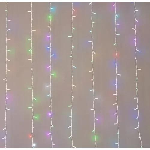 3x3m Χριστουγεννιάτικα Λαμπάκια Ρεύματος - Κουρτίνα με Πολύχρωμο RGBY Φωτισμό 3x3m Χριστουγεννιάτικα Λαμπάκια Ρεύματος - Κουρτίνα με Πολύχρωμο RGBY Φωτισμό