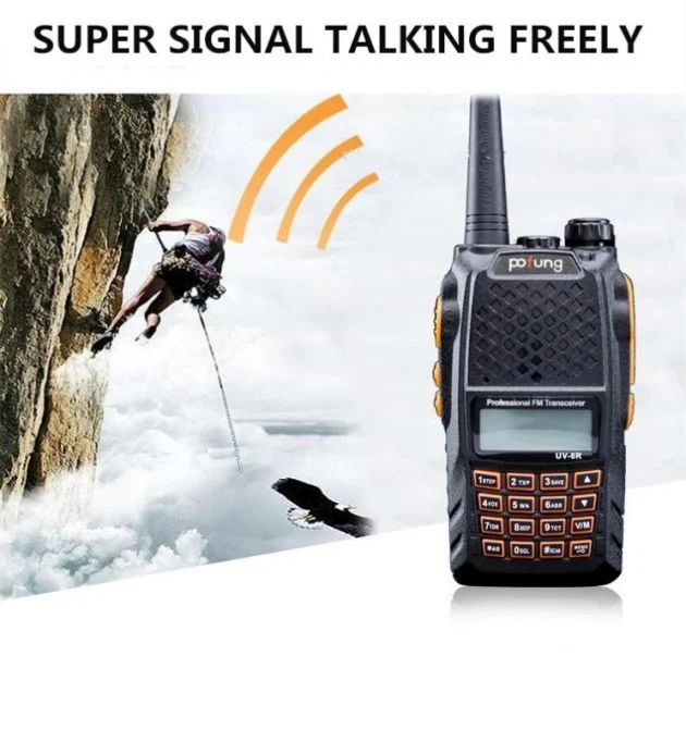 4 Ασύρματοι Φορητοί Πομποδέκτες Walkie Talkie Αμφίδρομη Eνδοεπικοινωνία Two Way Audio UHF VHF Pofung 4 Ασύρματοι Φορητοί Πομποδέκτες Walkie Talkie Αμφίδρομη Eνδοεπικοινωνία Two Way Audio UHF VHF Pofung