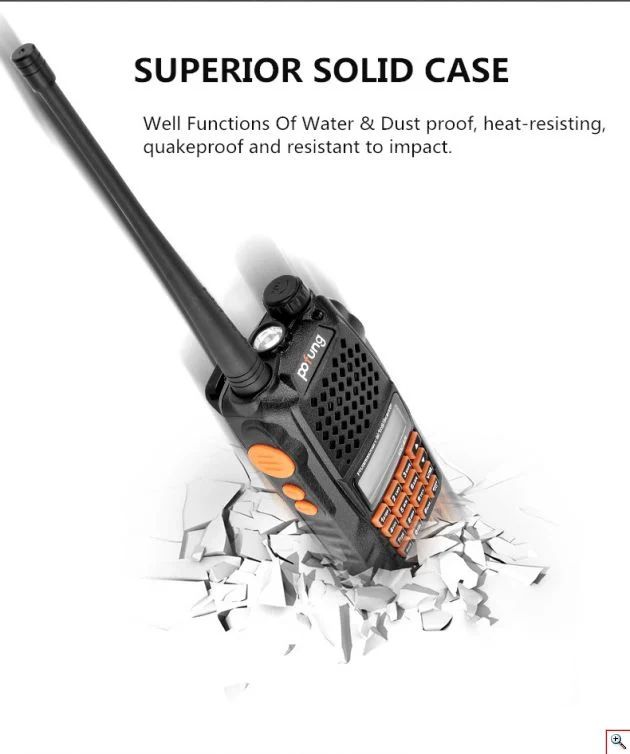 4 Ασύρματοι Φορητοί Πομποδέκτες Walkie Talkie Αμφίδρομη Eνδοεπικοινωνία Two Way Audio UHF VHF Pofung 4 Ασύρματοι Φορητοί Πομποδέκτες Walkie Talkie Αμφίδρομη Eνδοεπικοινωνία Two Way Audio UHF VHF Pofung