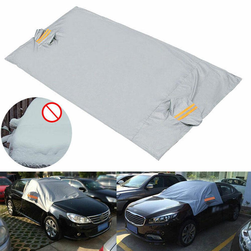 4 Εποχών Μεγάλο Προστατευτικό Κάλυμμα Παρμπρίζ & Καθρεπτών Ηλιοπροστασία & Χιονιού Αντιπαγωτικό με Αντανακλαστικές Ταινίες PEVA 2,34x1,58m 4 Εποχών Μεγάλο Προστατευτικό Κάλυμμα Παρμπρίζ & Καθρεπτών Ηλιοπροστασία & Χιονιού Αντιπαγωτικό με Αντανακλαστικές Ταινίες PEVA 2,34x1,58m